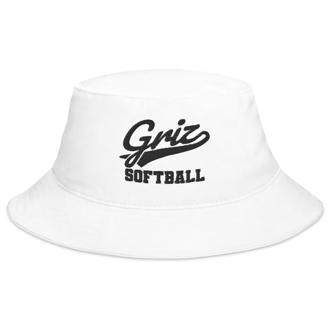 Big Accessories Bucket Hat BX003 - Griz Softball