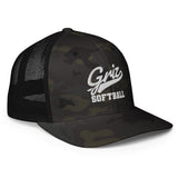 Flexfit Closed-Back Trucker Cap 6511 - Griz Softball