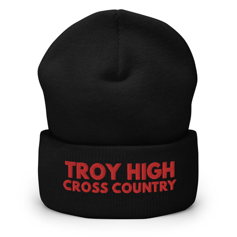 Yupoong Cuffed Beanie 1501KC - Troy High Cross Country