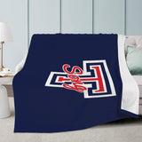 Micro Fleece Blanket D43 (Navy) – T Song