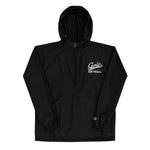 Embroidered Champion Packable Jacket - Griz Softball