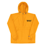 Embroidered Champion Packable Jacket - Grizzly Softball