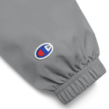 Embroidered Champion Packable Jacket - Grizzly Softball