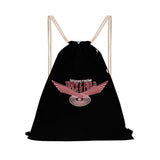 Drawstring Bag (Black) - Segerstrom T&F