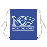 Drawstring Bag (Royal Blue) - Norco Choirs