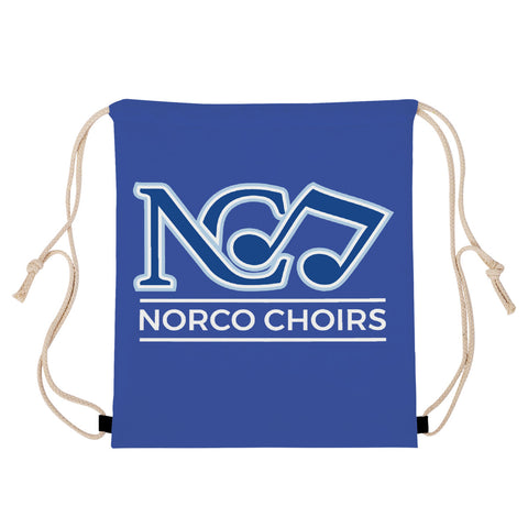 Drawstring Bag (Royal Blue) - Norco Choirs