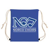 Drawstring Bag (Royal Blue) - Norco Choirs