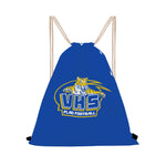 Drawstring Bag (Blue) - VHS Flag Football