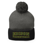 Sportsman Pom Pom Knit Beanie SP15 - Edison Basketball