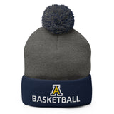 Sportsman Pom-Pom Beanie (SP15, Personalizable) - A Basketball