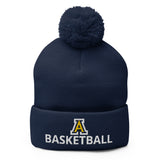 Sportsman Pom-Pom Beanie (SP15, Personalizable) - A Basketball