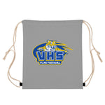 Drawstring Bag (Grey) - VHS Flag Football