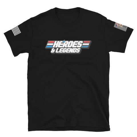 Gildan Unisex Softstyle T-Shirt 64000 - Heroes & Legends