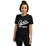 Gildan Unisex Softstyle T-Shirt 64000 - Griz Softball (Personalizable)