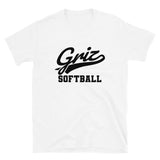 Gildan Unisex Softstyle T-Shirt 64000 - Griz Softball (Personalizable)