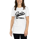 Gildan Unisex Softstyle T-Shirt 64000 - Griz Softball (Personalizable)