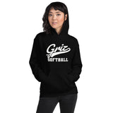 Gildan Heavy Blend Adult Hoodie G18500 - Griz Softball (Personalizable)