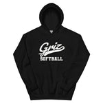 Gildan Heavy Blend Adult Hoodie G18500 - Griz Softball (Personalizable)