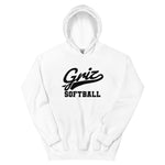 Gildan Heavy Blend Adult Hoodie G18500 - Griz Softball (Personalizable)