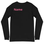 Bella+Canvas Long Sleeve Tee 3501 - BBL (Front)/Personalize Text (Back)