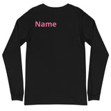 Bella+Canvas Long Sleeve Tee 3501 - BBL (Front)/Personalize Text (Back)