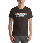 Bella+Canvas Unisex Jersey Short-Sleeve Tee 3001 - Heroes & Legends (Personalizable)