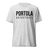 Bella+Canvas Unisex Tri-Blend T-Shirt 3413 - Portola Basketball (Shelf)