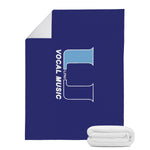 Micro Fleece Blanket (Navy) - Uni Vocal Music