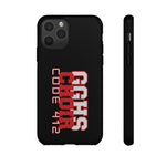 Tough Mobile Phone Cases (Black) - GGHS Choir Code 412