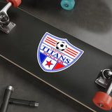 Die-Cut Stickers - Soccer Shield