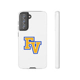 iPhone/Samsung Tough Cases - FV (White)