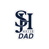 Die-Cut Stickers - SJH Soccer Dad