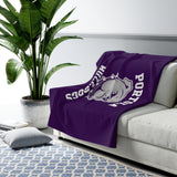 Sherpa Fleece Blanket - Portola Bulldogs