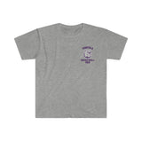Gildan Unisex Softstyle T-Shirt 64000 - Bulldogs Basketball Dad (Pocket)