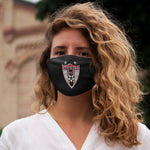 Snug-Fit Face Mask - Strikers FC Shield on Black