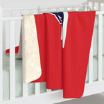 Sherpa Fleece Blanket (Red) - T Song