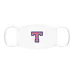 Snug-Fit Face Mask - Big T on White