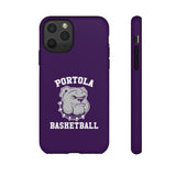 Mobile Phone Tough Cases (Purple) - Bulldogs Basketball