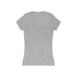 Bella+Canvas Women's Jersey Short Sleeve Deep V-Neck Tee 6035 - T Song (Pocket)