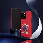 iPhone/Samsung Tough Cases - Tesoro Basketball on Red