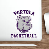 Die-Cut Stickers - Bulldogs Basketball