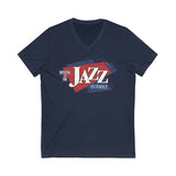 Bella+Canvas Unisex Jersey Short Sleeve V-Neck Tee 3005 - Jazz Ensemble