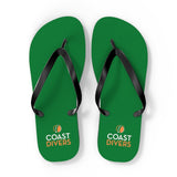 Flip Flops (Green) - Coast Divers