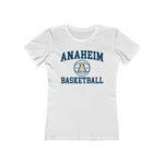 Next Level Women's Boyfriend T-Shirt 3900 - Anaheim A Basketball