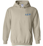 Gildan Heavy Blend Hoodie - AKPsi Small Letters