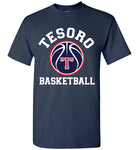 Gildan Short-Sleeve T-Shirt - White Tesoro Basketball