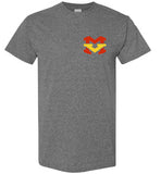 Gildan Short-Sleeve T-Shirt - MV Pocket Logo