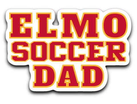 Sticker - ElMo Soccer Dad