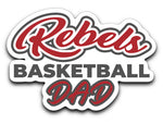 Sticker – Rebels Basketball Dad