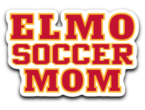 Sticker - ElMo Soccer Mom